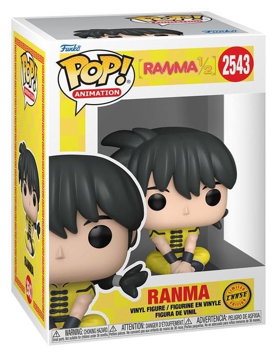 Ranma 1/2 POP! Animatiion Vinyl Figures Ranma w/Chase 9 cm Assortment (6) 4