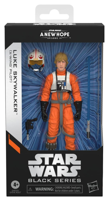 Star Wars Episode IV Black Series Action Figure Luke Skywalker (X-Wing Pilot) 15 cm 8