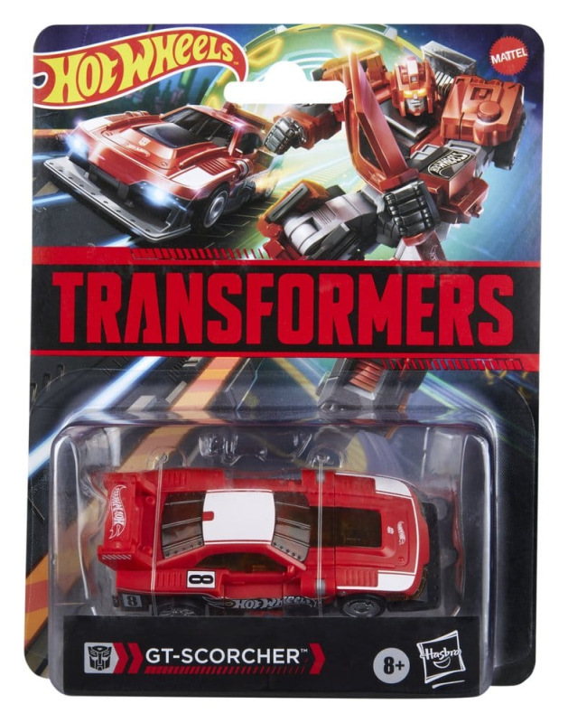 Transformers x Hot Wheels Collaborative Deluxe Class Action Figure GT-Scorcher 13 cm 5