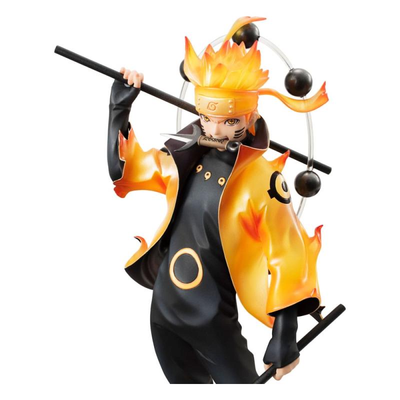 Naruto Shippuden G.E.M. Series PVC Statue Naruto Uzumaki Six Paths Sage Mode 15th Anniversary Ver. 2