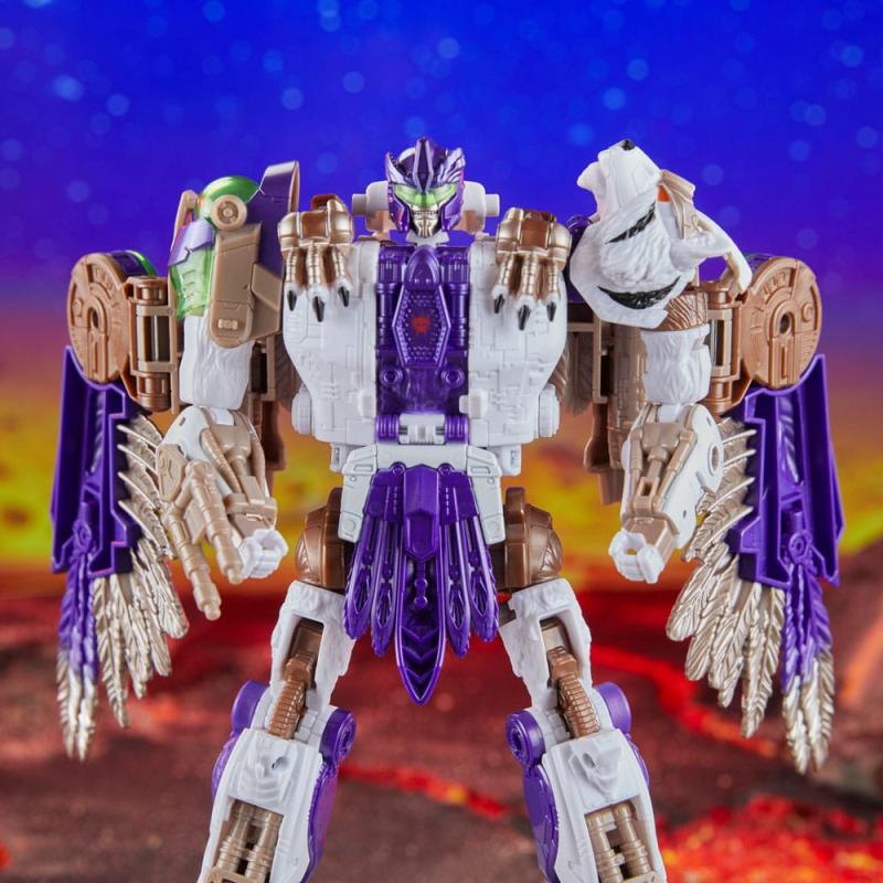 Transformers Generations Legacy United Leader Class Action Figure Beast Wars Universe Tigerhawk 19 c