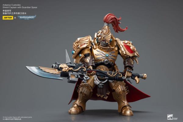 Warhammer 40k Action Figure 1/18 Adeptus Custodes Shield Captain with Guardian Spear 12 cm