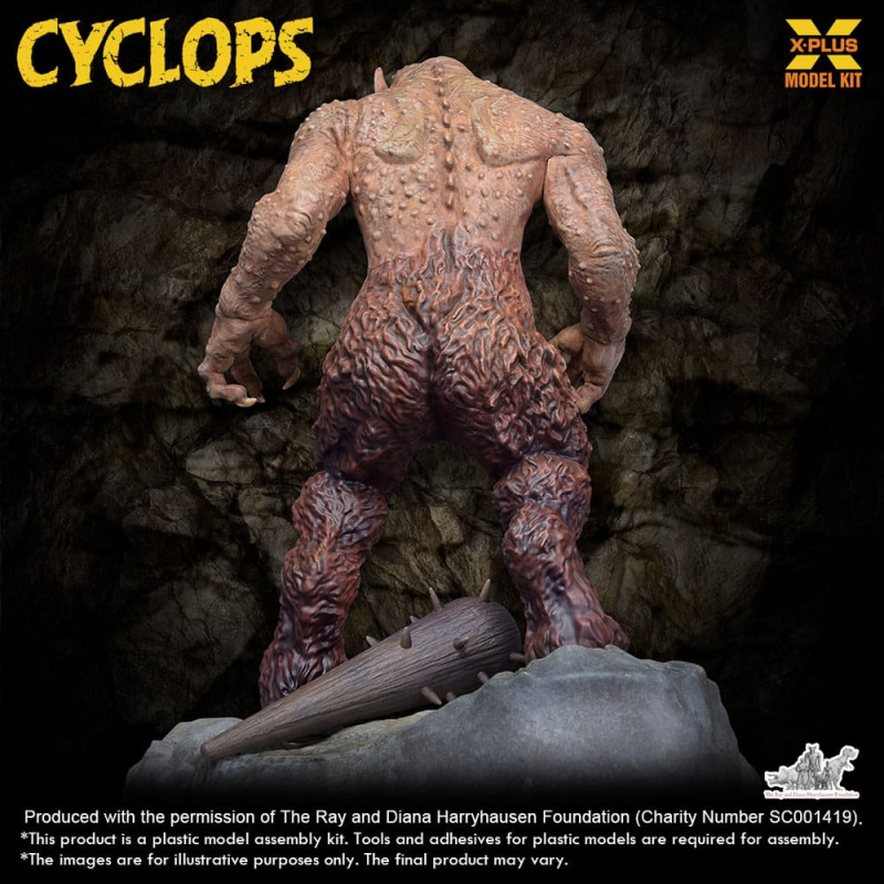 Cyclops figure Plastic Model Kit 1/72 Renewal Package 23 cm 2