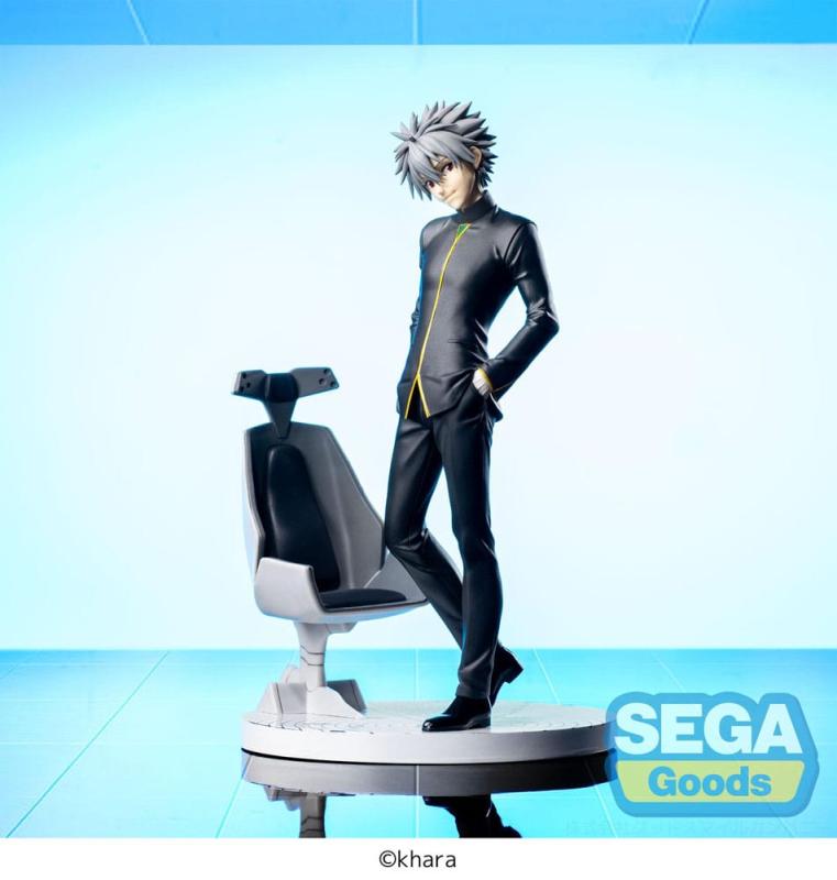 Evangelion: 3.0+1.0 Thrice Upon a Time Luminasta PVC Statue Kaworu Nagisa Commander Suit Ver. 2 20 c