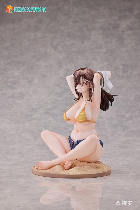 Original Character Statue Danjo no Yujo ga Seiritsu Dekinai Type no Onna Tomodachi 15 cm