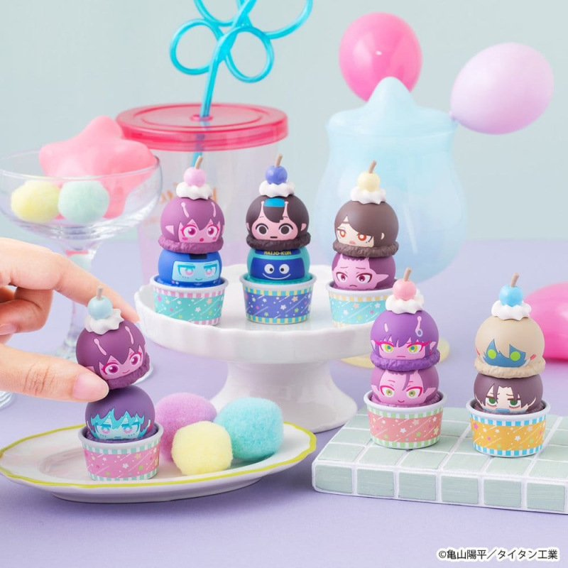 Milky Subway The Galactic Limited Express Tsumichen Stack up & Change Mini Figures 8 cm Blind Box As 9