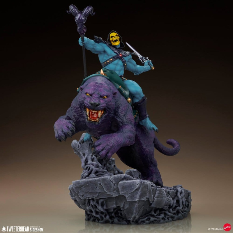 Masters of the Universe 1/4 Figure Skeletor & Panthor 81 cm 8