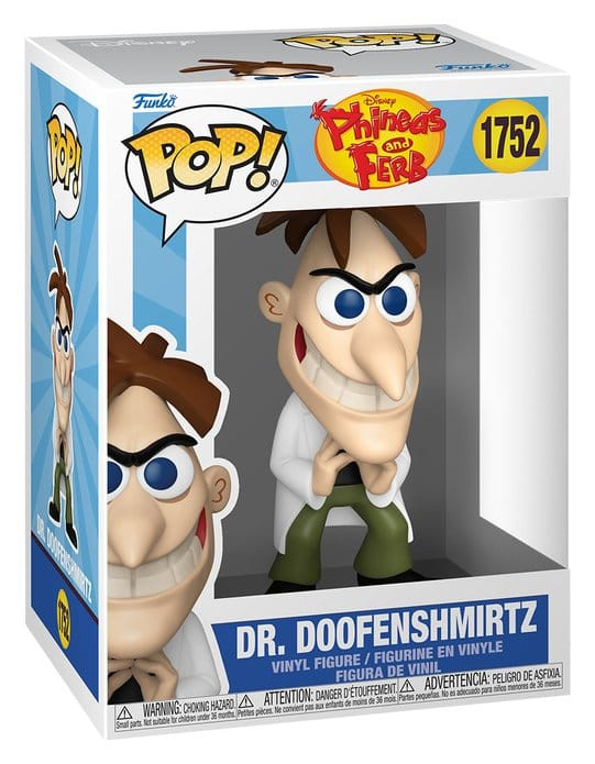Phineas and Ferb POP! Disney Vinyl Figure Dr. Doofenshmirtz 9 cm 1