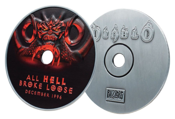 Diablo Replica 30th Anniversary CD-ROM Limited Edition 11 cm 4