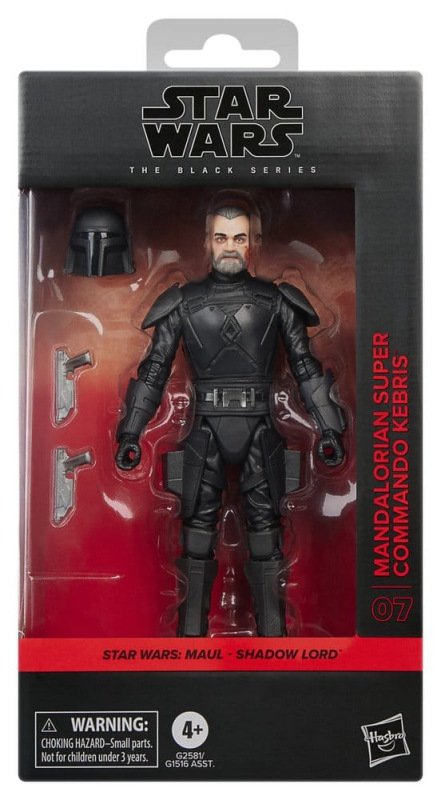 Star Wars: Maul – Shadow Lord Black Series Action Figure Mandalorian Super Commando Kebris 15 cm 1
