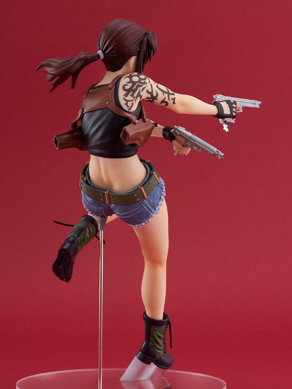 Black Lagoon Pop Up Parade PVC Statue Revy L Size 21 cm 5