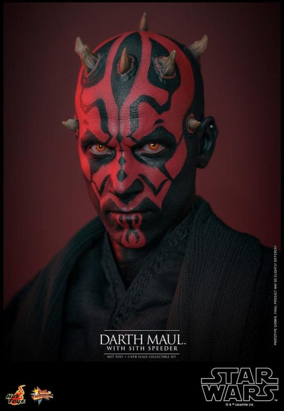 Star Wars Episode I Movie Masterpiece Action Figure 1/6 Darth Maul with Sith Speeder 29 cm