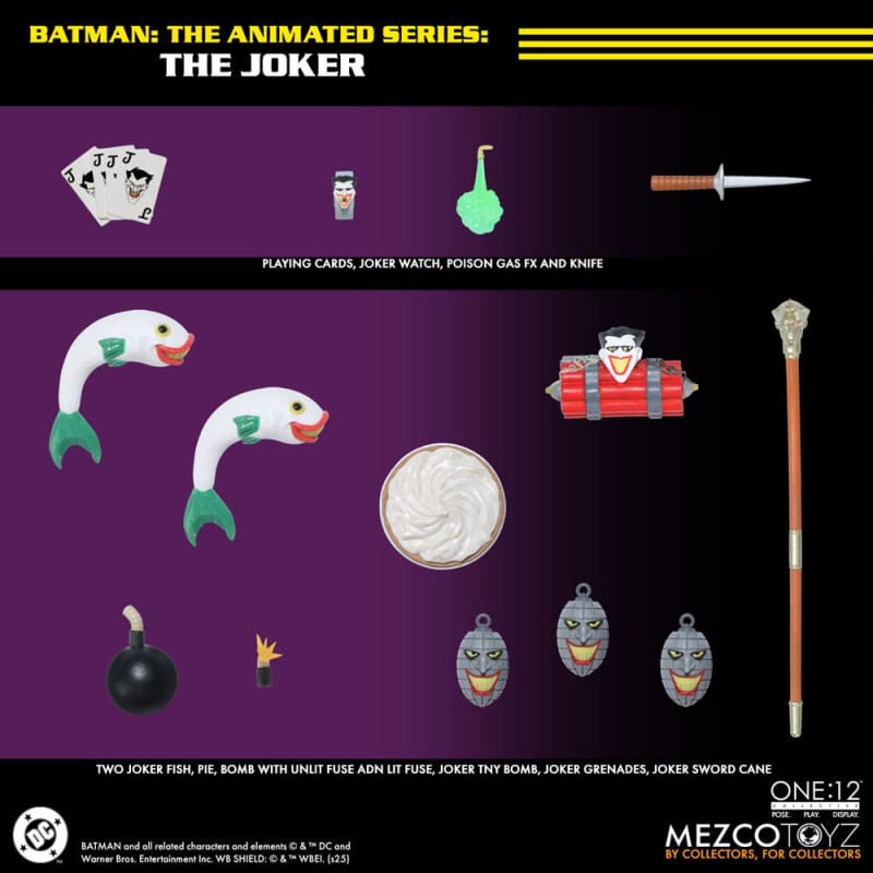 Batman: The Animated Series Action Figure 1/12 The Joker 17 cm 11