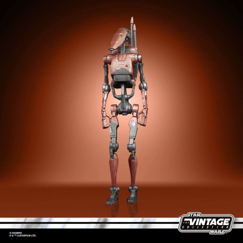 Star Wars Vintage Collection Gaming Greats Action Figure 2021 Heavy Battle Droid (Battlefront II) 8