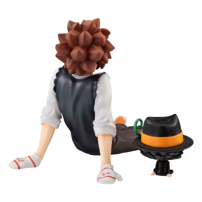Katekyo Hitman Reborn! G.E.M. Series PVC Statue Tsuna & Reborn & Hibari & Hibird Palm Size Set 8 cm 6