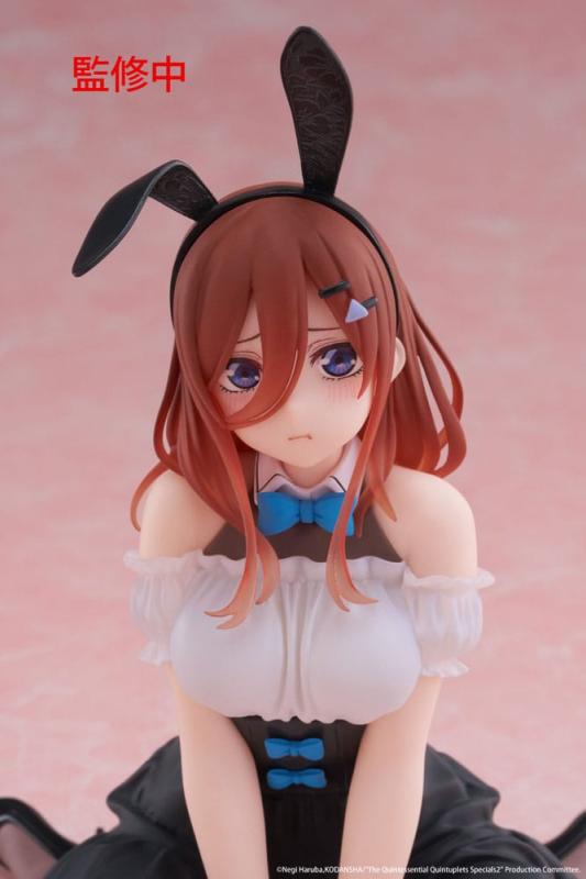 The Quintessential Quintuplets 3 PVC Statue Desktop Cute Figure Miku Nakano (Bunny Ver.) 13 cm 6