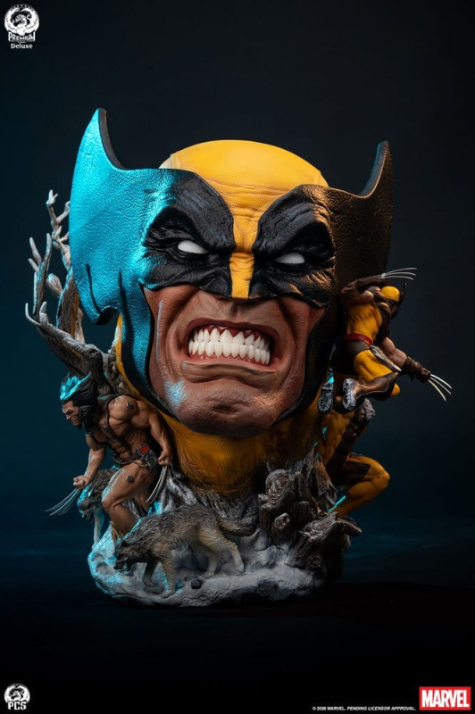 Marvel Fine Art Bust Wolverine Deluxe Edition 48 cm 1