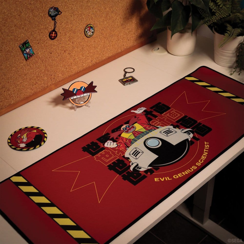 Sonic - The Hedgehog Desk Pad & Coaster Set Dr. Eggman 6