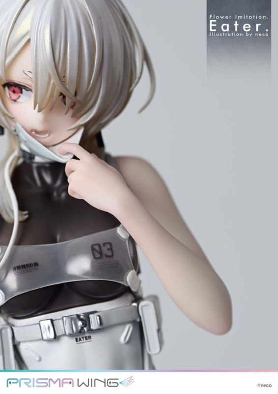 Flower Imitation Prisma Wing PVC Statue 1/7 Eater Illustration by neco 32 cm 11