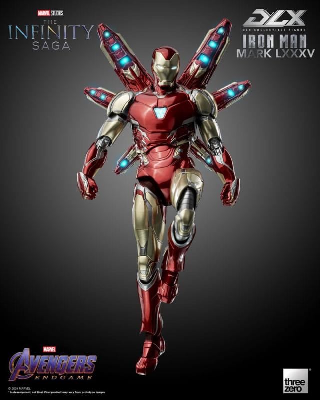 Infinity Saga DLX Action Figure 1/12 Iron Man Mark 85 17 cm 9