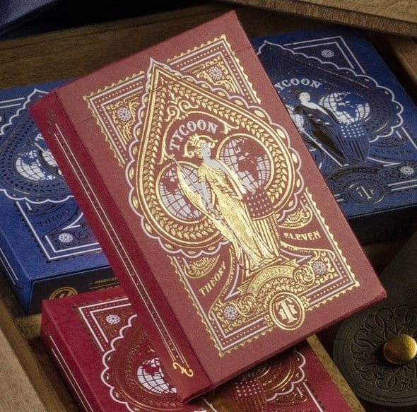 Theory 11 Playing Cards Tycoon Red 1