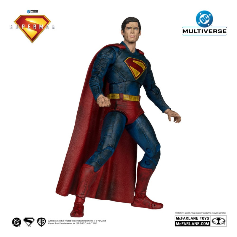 Superman (2025) DC Multiverse Action Figure Superman (Battle Damaged) (Gold Label) 18 cm 1
