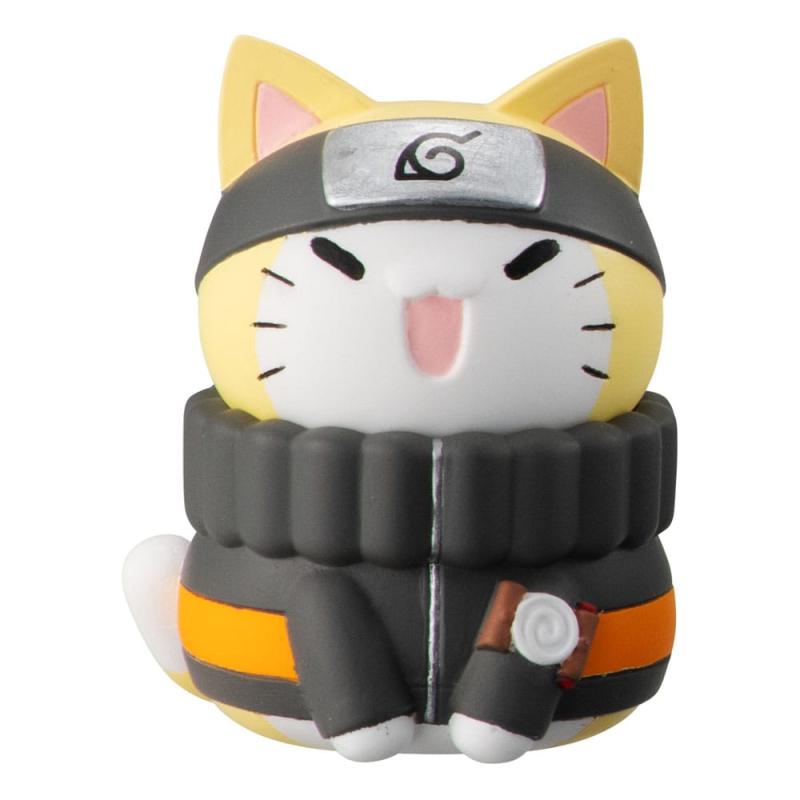 Naruto Shippuden Mega Cat Project Trading Figure 3 cm Nyaruto! Ver. Battle with Akatsuki Assortment 1