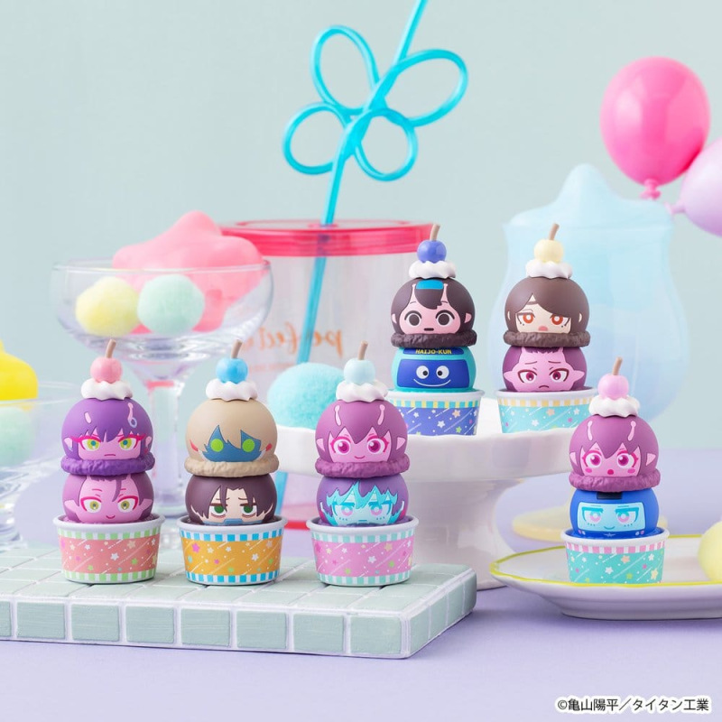 Milky Subway The Galactic Limited Express Tsumichen Stack up & Change Mini Figures 8 cm Blind Box As 8