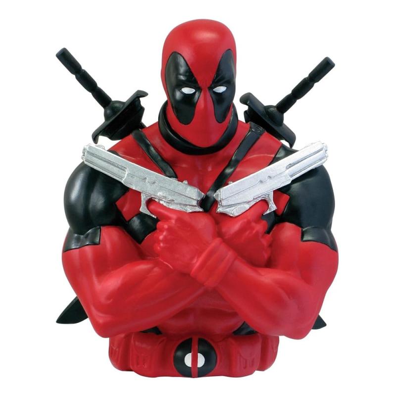 Marvel Coin Bank Deadpool 20 cm