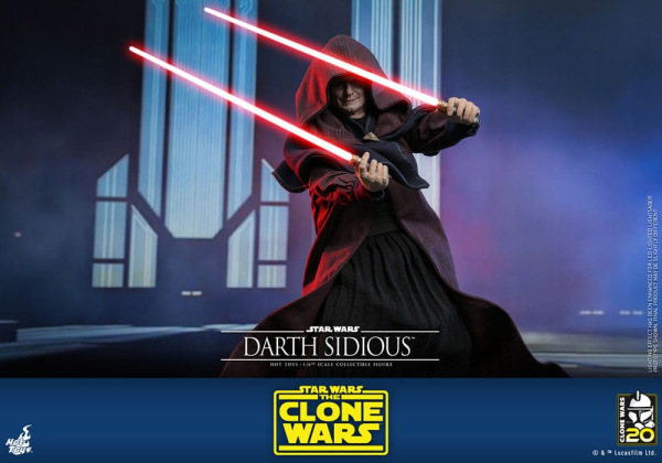 Star Wars: The Clone Wars Action Figure 1/6 Darth Sidious 29 cm 13