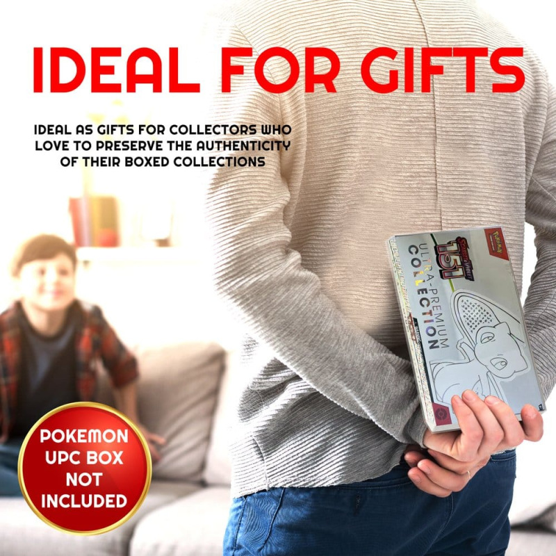 Evoretro PET Protectors 2-Pack for Pokémon 151 Scarlet & Violet Ultra Collection Box 4