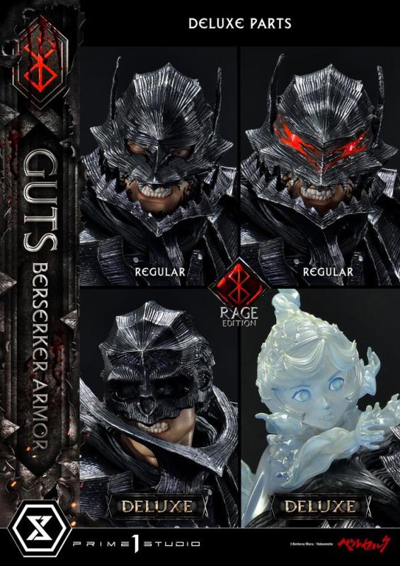 Berserk Statue 1/4 Guts Berserker Armor Rage Edition Deluxe Version 67 cm