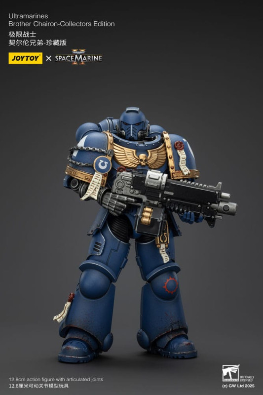 Warhammer 40,000: Space Marine 2 Action Figure Ultramarines Brother Chairon Collectors Edition 13 cm 8