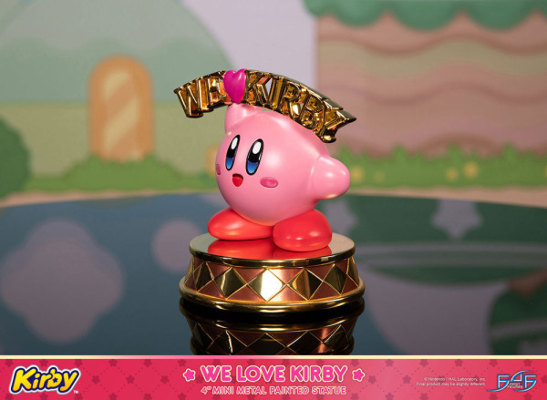 Kirby DieCast Statue We Love Kirby 10 cm 2