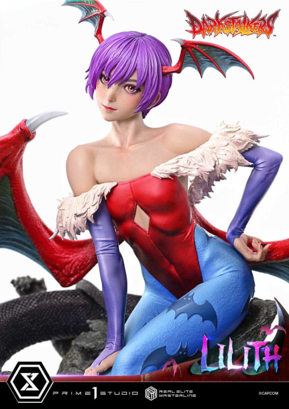 Darkstalkers Real Elite Masterline Series Statue 1/4 Lilith Bonus Version 52 cm 13