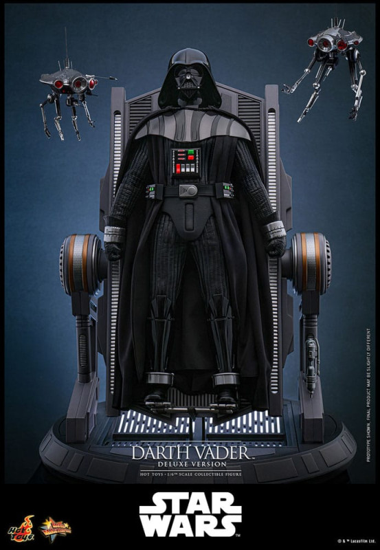 Star Wars: Episode III - Revenge of the Sith Movie Masterpiece Action Figure 1/6 Darth Vader (Deluxe 2