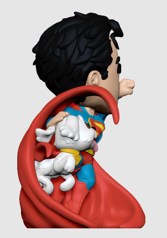 Superman 2025 Vinyl Figure Superman & Krypto 13 cm 1
