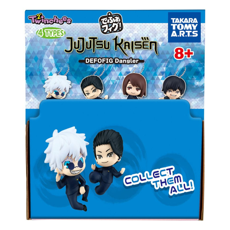Jujutsu Kaisen Twinchees Mini Figures Defofig! Danglers 5 cm Display (24) 1