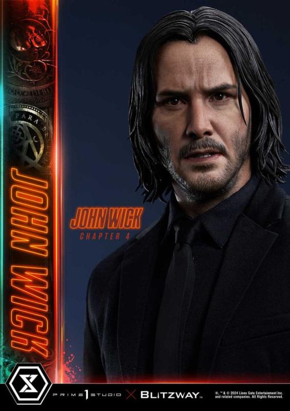 John Wick Chapter 4 Ultimate Premium Masterline Series Statue 1/4 John Wick Deluxe Version 54 cm