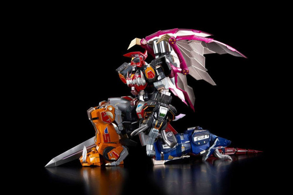 Power Rangers Go! Kara Kuri Combine Action Figure Dino Megazord 24 cm 7