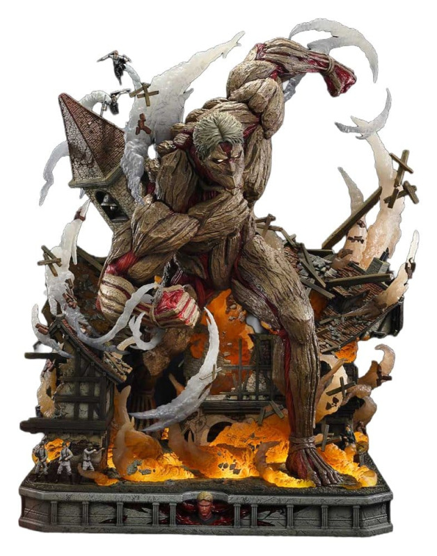 Attack on Titan (TV animation) Ultimate Diorama Masterline Statue Reiner Braun Armored Titan Bonus V