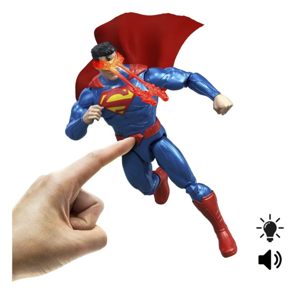 DC Premier Action Figure with Sound & Light Heat Vision Superman 16 cm 5