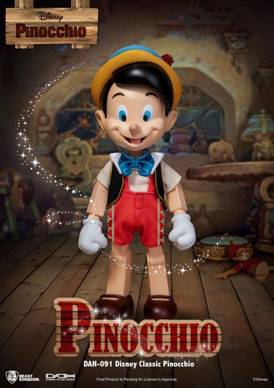 Disney Classic Dynamic 8ction Heroes Action Figure 1/9 Pinocchio 18 cm