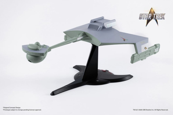 Star Trek TOS DieCast Replica 1/350 Klingon D7 Battle Cruiser Original Concept Design heo EU Exclusi 14