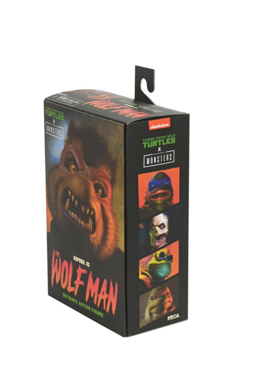 Universal Monsters/Teenage Mutant Ninja Turtles Action Figure Raphael as the Wolfman 18 cm 2