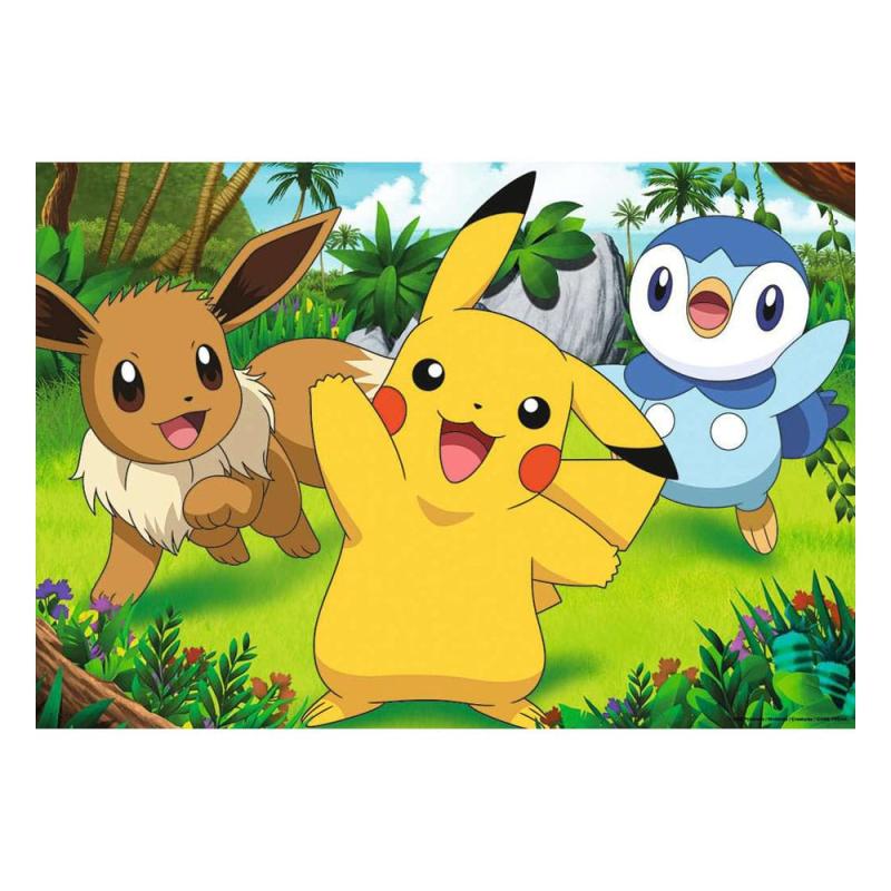 Pokémon Children's Jigsaw Puzzle Pikachu & Friends (2 x 24 pieces)