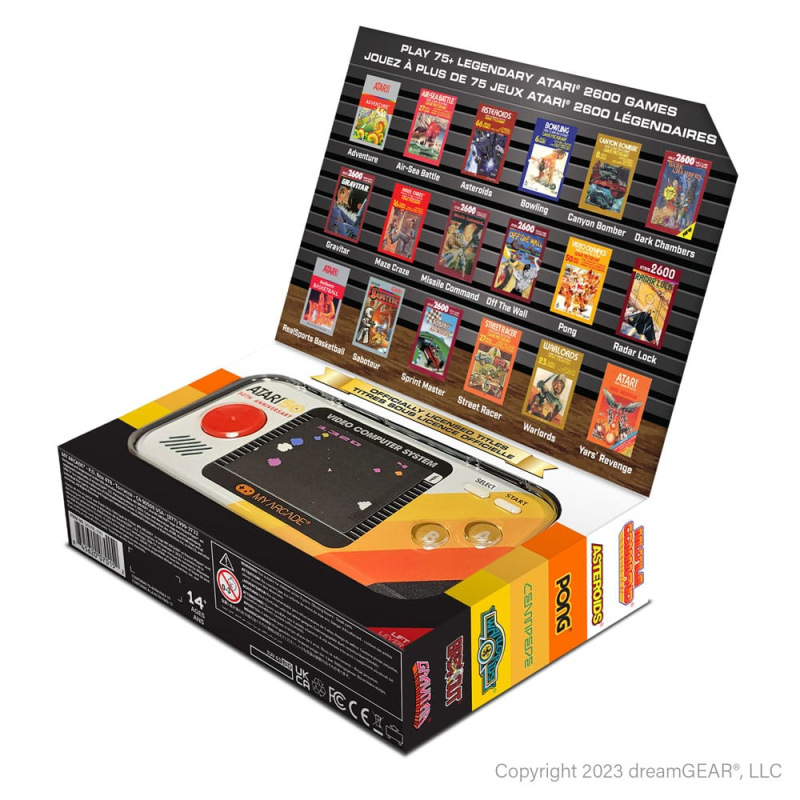 Atari Portable Gaming System Pocket Player Pro 2