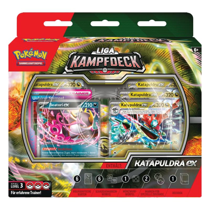 Pokémon TCG Liga-Kampfdeck Katapuldra EX *German Version* 1