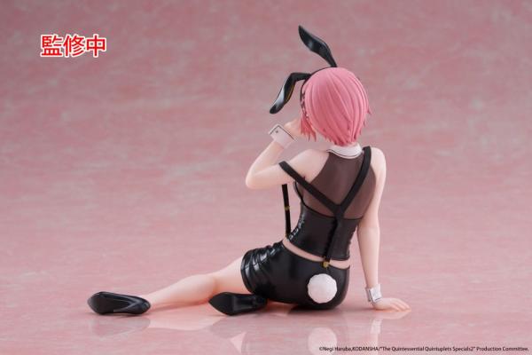 The Quintessential Quintuplets 3 PVC Statue Desktop Cute Figure Ichika Nakano Bunny Ver. 13 cm 5