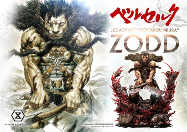 Berserk Legacy Art "Kentarou Miura" Statue 1/4 Zodd DX Bonus Version 88 cm 7